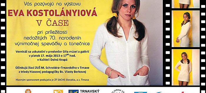 Eva Kostolányiová v Dolnej Krupej